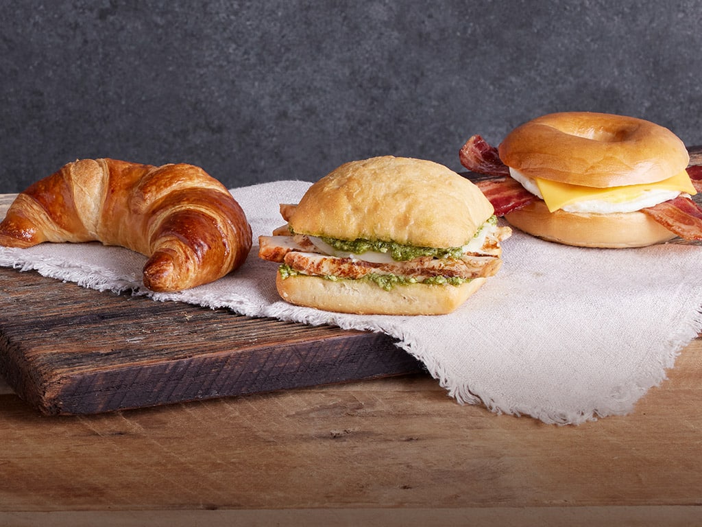 Bacon Egg and Cheese sandwich, and other breakfast sandwiches