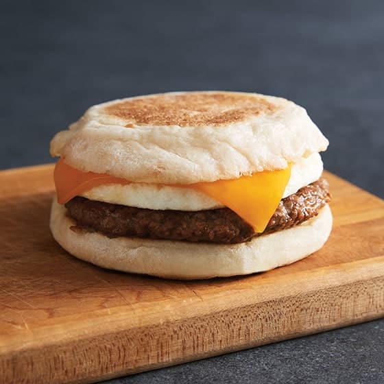 White Bison Turkey Sausage English Muffin