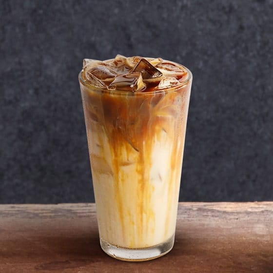 White Bison Iced Caramel Macchiato