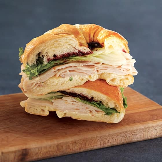 White Bison Smoked Turkey Croissant