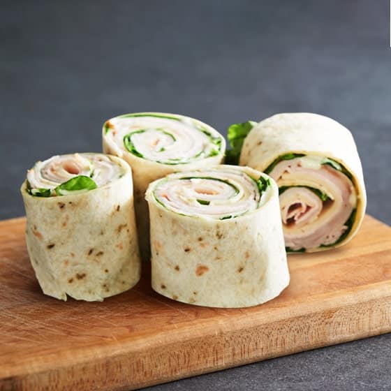 White Bison Turkey Swiss Wrap